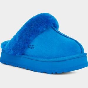 UGG - Blue Platform Disquette *never worn*